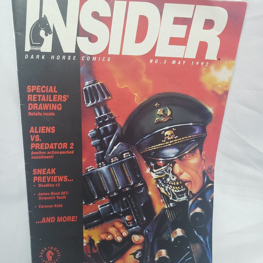 Dark Horse Insider (1991 Series) Vol #2 #5 May 1992 Dark Horse Comics